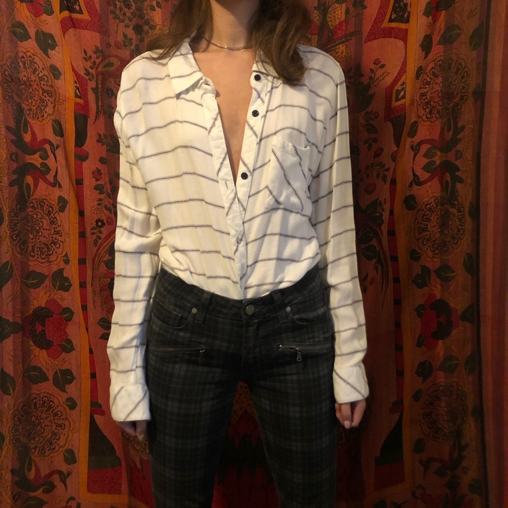 Rails Thin Stripe Flannel